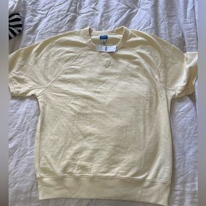 J.Crew short sleeve sweatshirt